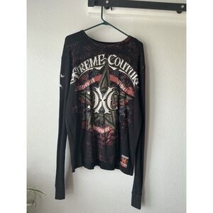 Men's Xtreme Couture y2k thermal top L